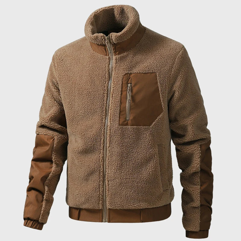 Leon | Herren Fleecejacke mit atmungsaktivem Design für den Winter