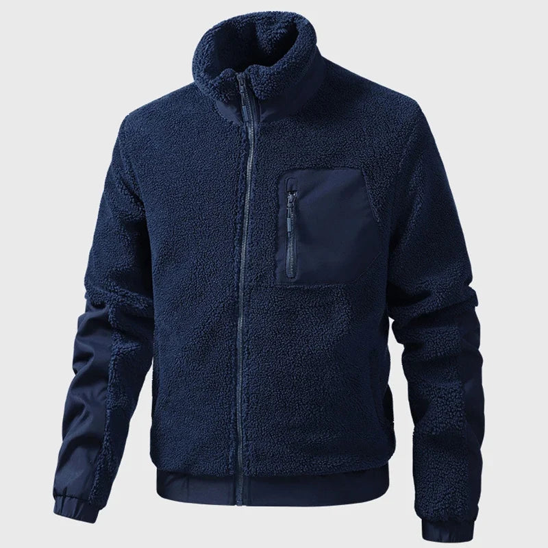 Leon | Herren Fleecejacke mit atmungsaktivem Design für den Winter