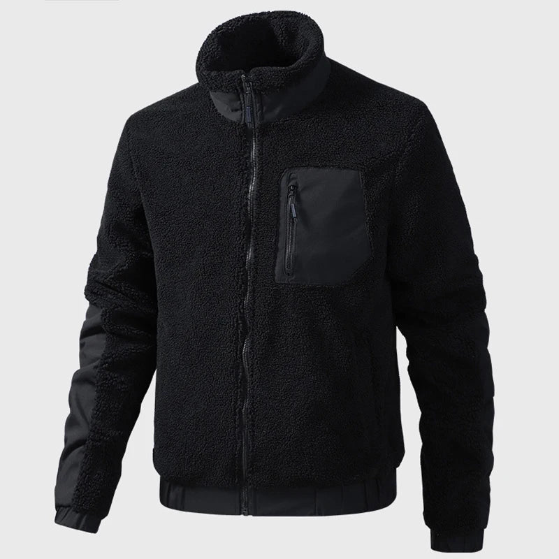 Leon | Herren Fleecejacke mit atmungsaktivem Design für den Winter