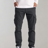 Leon | Bequeme Herren Cargo-Hose mit praktischen Taschen