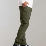 Leon | Bequeme Herren Cargo-Hose mit praktischen Taschen