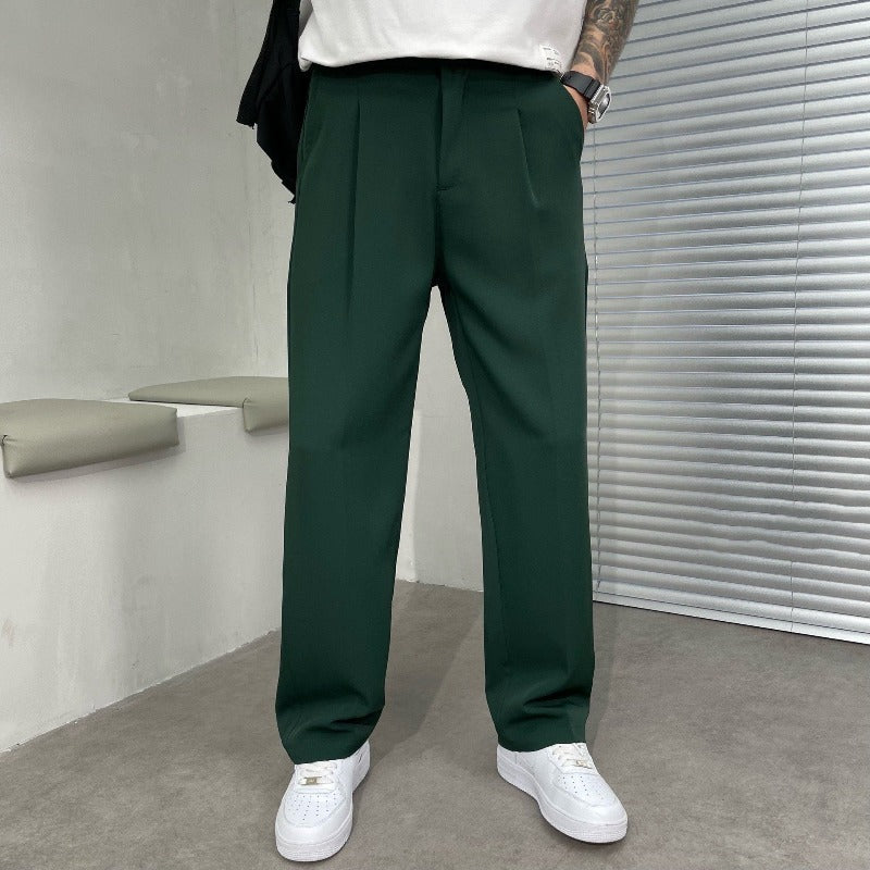 Luigi | Moderne Herren Wide-Leg Hose im Trendy Schnitt