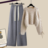 Strickwear – Zopfmuster Loungewear Set