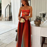StyleAura – Maxikleid Cut-Outs
