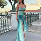 StyleAura – Maxikleid Cut-Outs