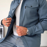 Minimalistische Herren-Hemdjacke