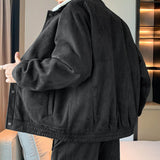 Herrenjacke – Kunstpelzkragen