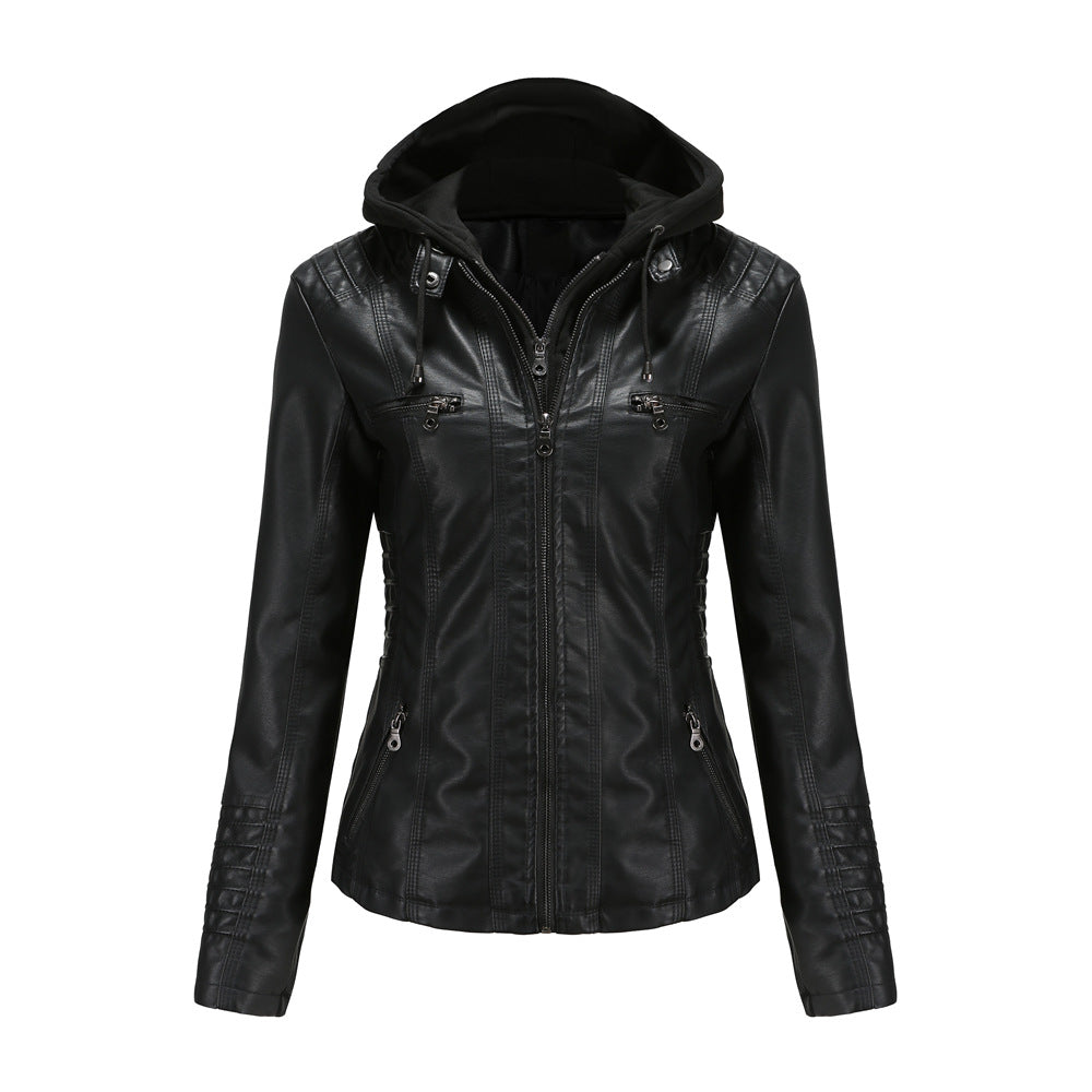 Cleo – Damen Kunstlederjacke