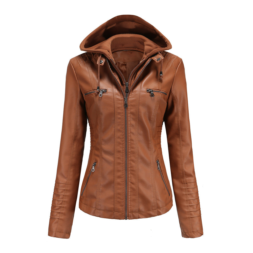 Cleo – Damen Kunstlederjacke