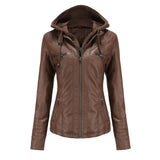 Cleo – Damen Kunstlederjacke