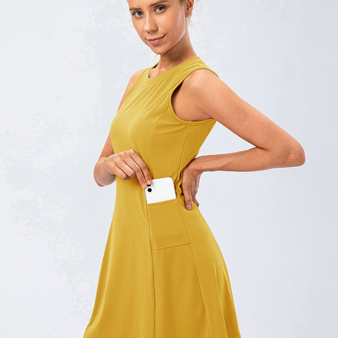 Mila – Ärmelloses Tennis Kleid