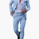Herren Slim Fit Sommeranzug – Ideal für Hochzeiten, Feiern und besondere Anlässe