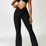 Elena - Bootcut High-Waist Leggings