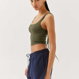 Ines - Geripptes Damen-Tanktop