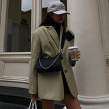 BlazerLook – Damenblazer mit Rückenausschnitt