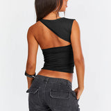 Odilia – Damen Ein-Schulter Tanktop