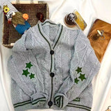 Strick – Gestickter Damen-Cardigan aus Strick