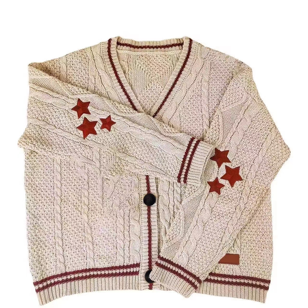 Strick – Gestickter Damen-Cardigan aus Strick