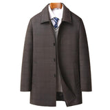 Eleganter – Herren-Wollmantel