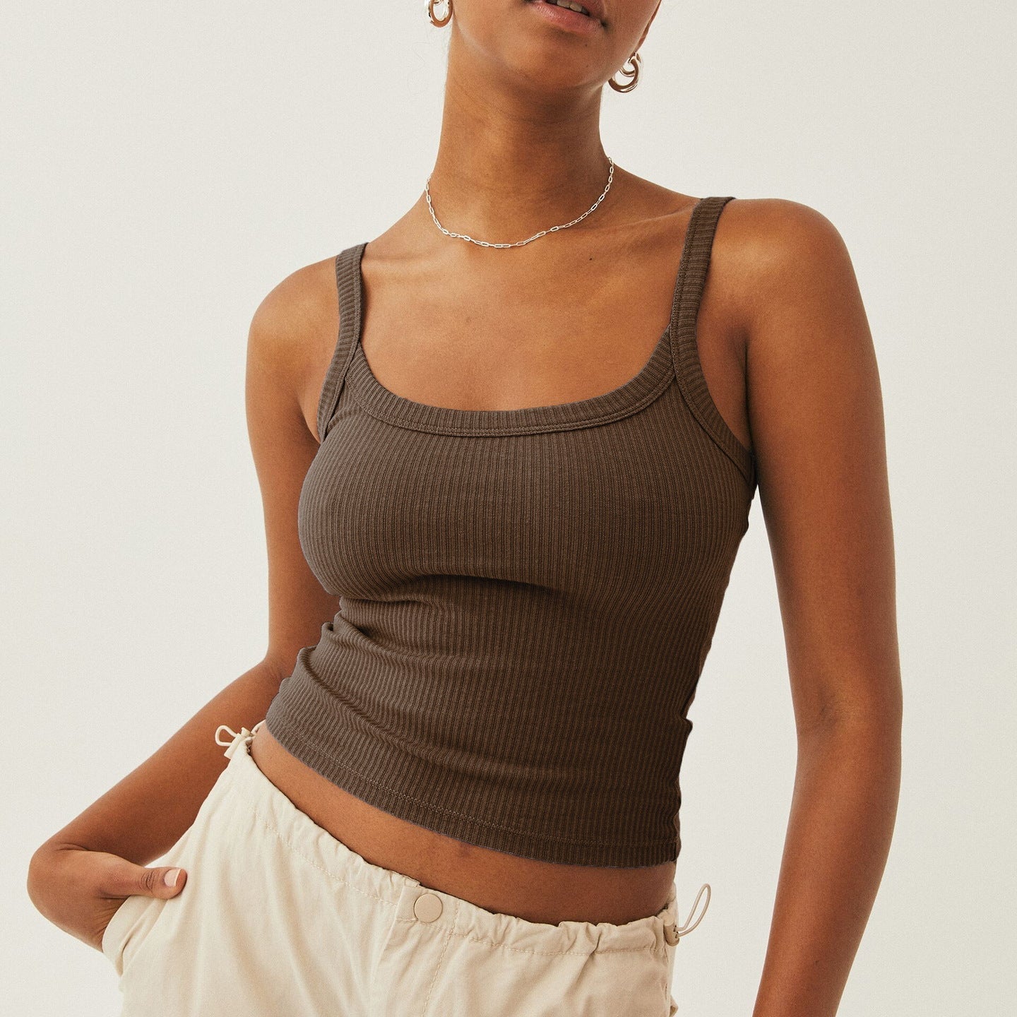 Philine – Ärmelloses Crop-Top für Damen