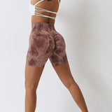 Athlina - Nahtlose Scrunch-Shorts Damen