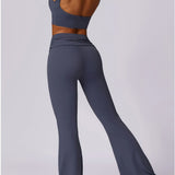 Amira - High-Waist Flare Leggings