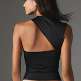 Odilia – Damen Ein-Schulter Tanktop
