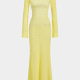 Adelheid – Maxikleid mit Rückenschnürung