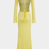 Adelheid – Maxikleid mit Rückenschnürung