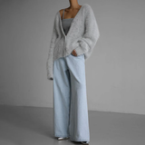 FlauschWear – Damen V-Ausschnitt Pullover