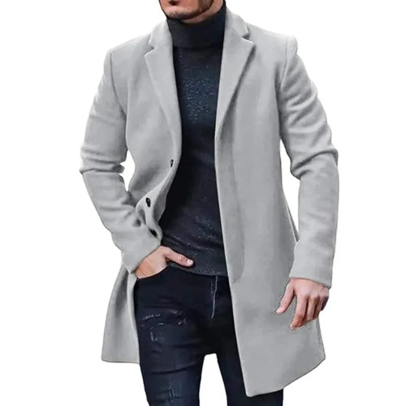 Classic - Herren Mantel Lang