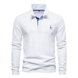 JARREN | Herren Langarm-Polo-Shirt