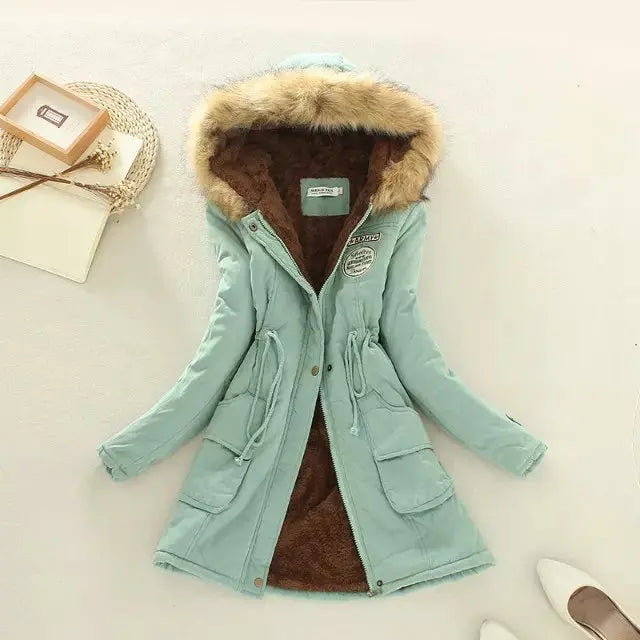 HILDE | Damen Winterjacke mit Kapuze – Warm und Gefüttert