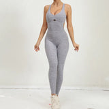 Sportlicher - Nahtloser Racerback Jumpsuit