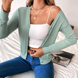 Dione | Elegante und Leichte Damenstrickjacke mit Knopfdetails