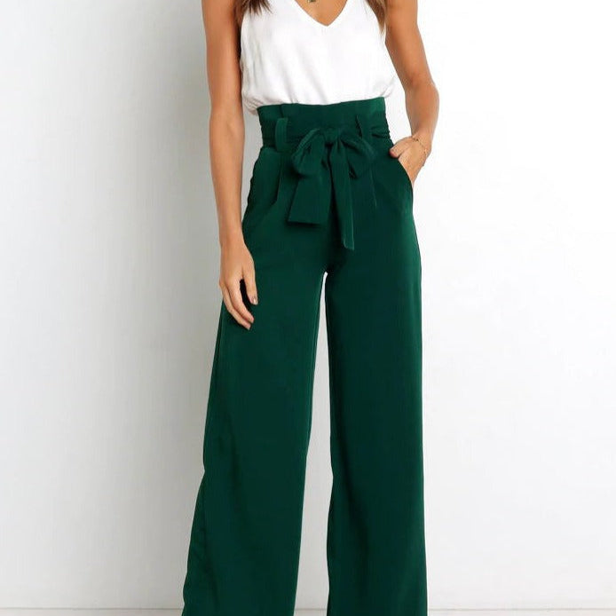 Gudrun – Elegante Damenhose mit Schleife