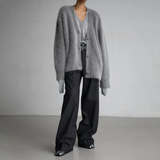 FlauschWear – Damen V-Ausschnitt Pullover