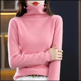 MERINA | Strickpullover mit Woll-Rollkragen