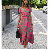 MADISON | V-Neck Dress with Bow Detail