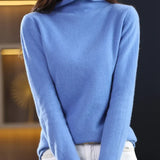 MERINA | Strickpullover mit Woll-Rollkragen