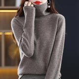 MERINA | Strickpullover mit Woll-Rollkragen