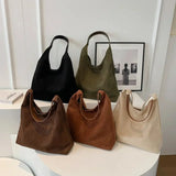 Elisa - Wildleder Tote Tasche