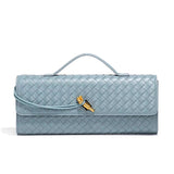 Gewebte Clutch-Tasche für Damen | Strukturiert