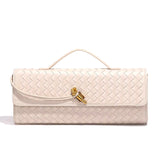 Gewebte Clutch-Tasche für Damen | Strukturiert