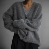 FlauschWear – Damen V-Ausschnitt Pullover