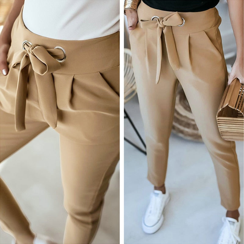 Paperbag - High Waist Hose