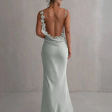 Xenia - Satin Abendkleid