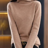 MERINA | Strickpullover mit Woll-Rollkragen