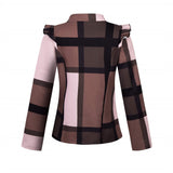 Modecouture – Damenblazer mit Karomuster