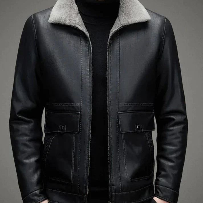 Herrenwear - Lederjacke
